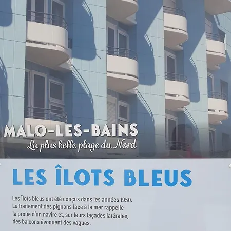 Vue Au Coeur De Malo Les Bains Pieds Dans L Eau Apartmán *