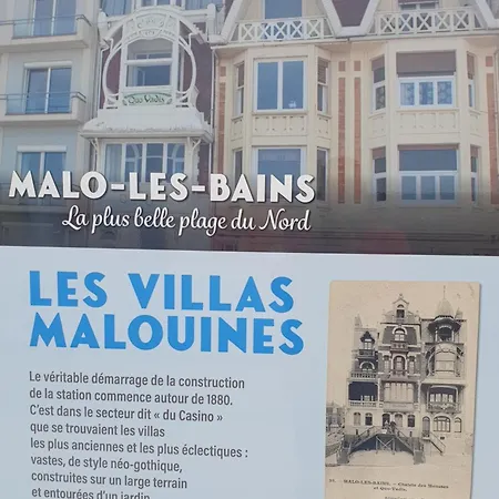 Vue Au Coeur De Malo Les Bains Pieds Dans L Eau Apartamento Dunkirk