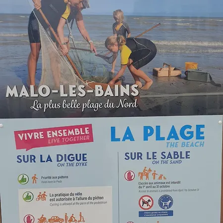 Apartment Vue Au Coeur De Malo Les Bains Pieds Dans L Eau Dunkirk